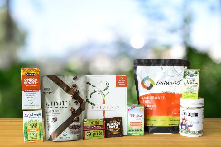 A collection of all-natural products meant to give you an energy boost