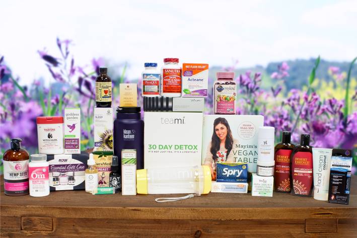 A huge collection of all-natural products perfect for Mother's Day