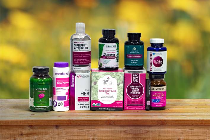 all-natural supplements for women and body care products