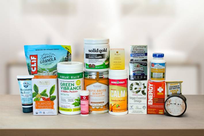 A wide variety of all natural food, supplements, and body care products