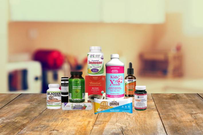 a wide variety of all-natural supplements, body care products, and foods