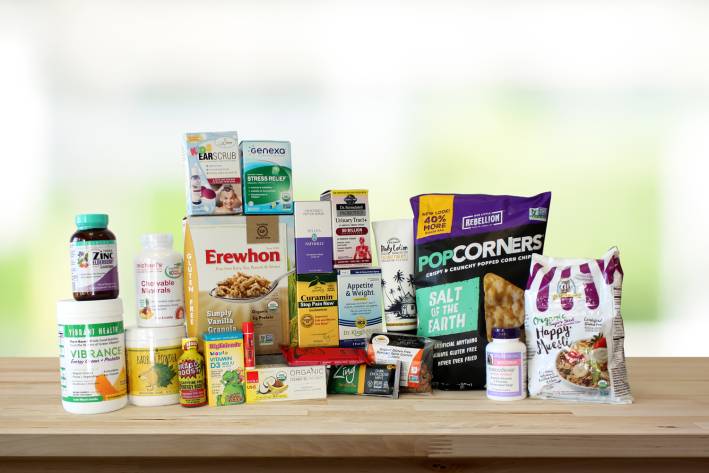 A massive variety of all-natural foods and supplements