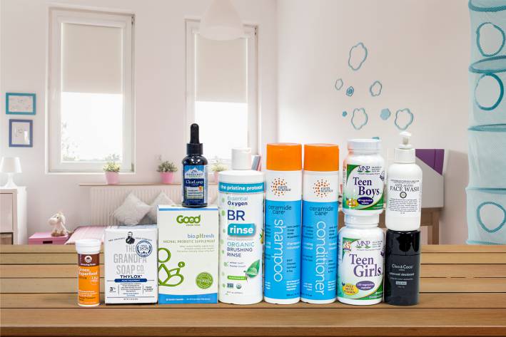 all-natural body care products and nutrition supplements for teens