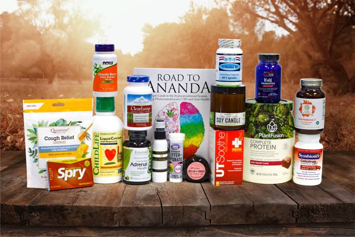 a giant giveaway of all-natural health and wellness products