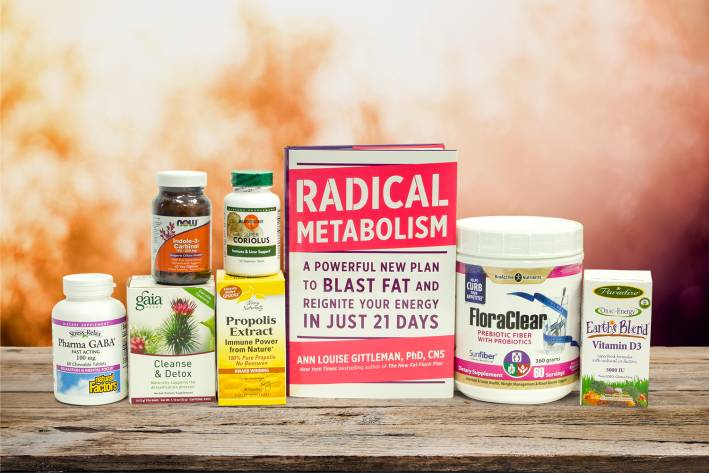 A selection of all natural supplements for renewal and general health