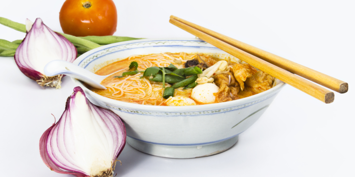 Laksa Curry with Noodles
