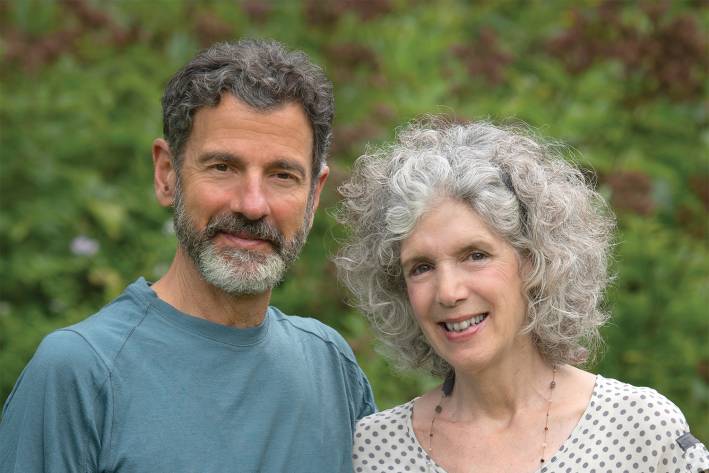 Photo of Paul and Barbi Schulick, founders of New Chapter and ByOm.