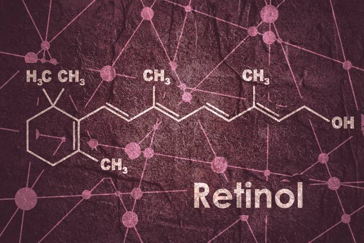 the chemical structure of vitamin a, also called retinol