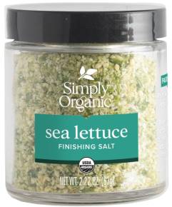 Simply Organic Sea Lettuce Finishing Salt