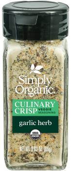 Simply Organic Garlic Herb Culinary Crisp