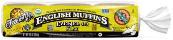 Food for Life Ezekiel 4:9 Flax English Muffins