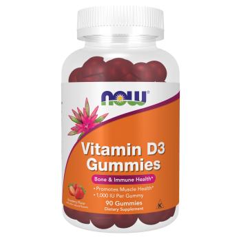 Product shot of NOW Vitamin D3 Gummies