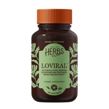 Product shot of Herbs, Etc. Loviral 