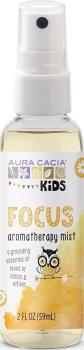 Spray bottle of Aura Cacia Kids Focus Aromatherapy Mist