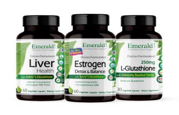 Emerald Labs Liver Health, Setria L-Glutathione and Estrogen Detox & Balance