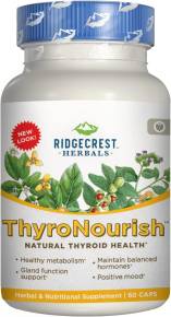 RidgeCrest Herbals ThyroNourish