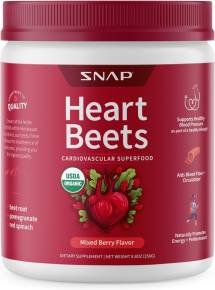 Snap Supplements Organic Heart Beets Gummies