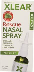 Xlear Rescue Xylitol and Saline Nasal Spray