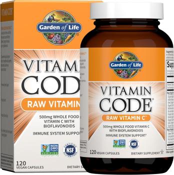 Product shot of Garden of Life Vitamin Code RAW Vitamin C
