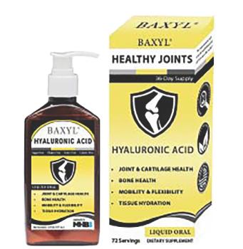 Box and bottle of Baxyl