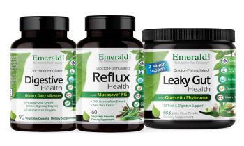 three bottles of supplements