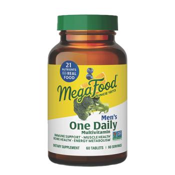 Bottle of MegaFood Men's One Daily Multivitamin