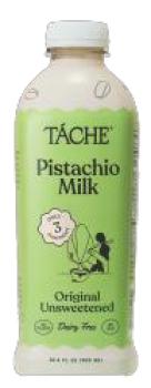 Bottle of Tache Pistachio Milk Original Unsweetened