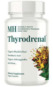 Bottle of Michael's Health Thyrodrenal