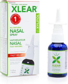 Product shot of Xlear Saline Nasal Spray with Xylitol