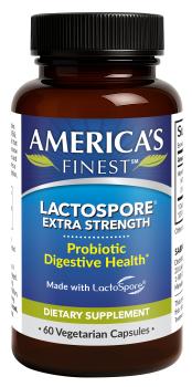 bottle of probiotics