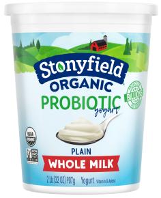 Stonyfield Organic Probiotic Yogurt