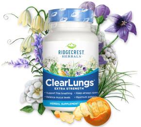 RidgeCrest Herbals' ClearLungs Extra Strength