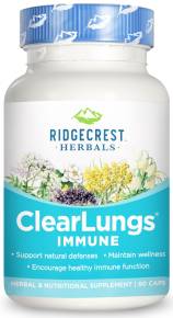 RidgeCrest Herbals ClearLungs Immune