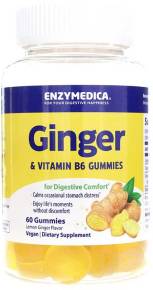 Enzymedica Ginger and Vitamin B6 Gummies