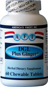 America's Finest DGL Plus Ginger