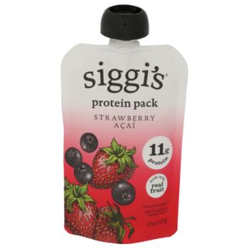 Pouch of Siggi's Strawberry Açaí Protein Pack