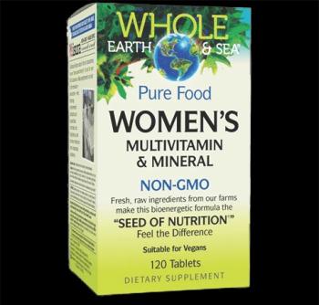 Product shot of Whole Earth & Sea Women's Multivitamin