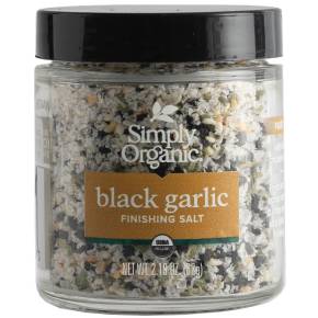 Simply Organic Black Garlic Finishing Salt