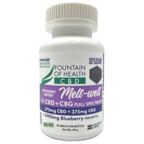 Fountain of Health CBD Melt-well