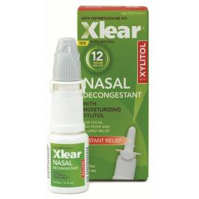 Xlear 12-Hour Decongestant Nasal Spray