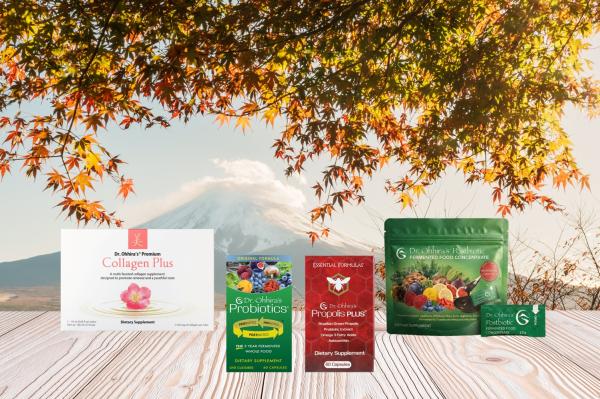assortment of all-natural products