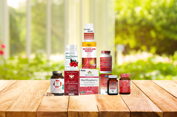 assortment of all-natural products
