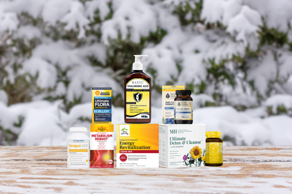 assortment of all-natural products