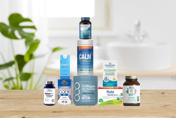 assortment of all-natural products