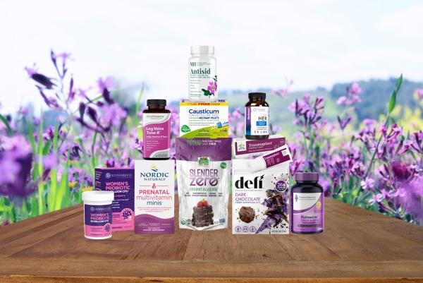 variety of all-natural products