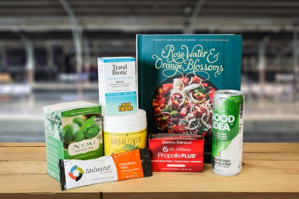 A selection of all natural products representing different parts of the world