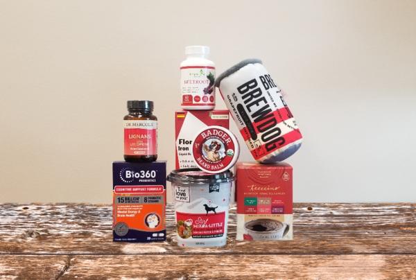 a variety of all-natural supplements, foods, body care, and pet products