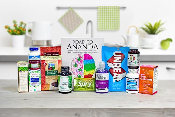 all natural products for serenity and energy