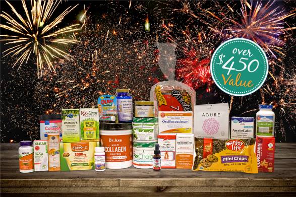 A selection of all-natural products to start the New Year off right