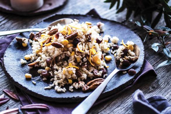 Thanksgiving Rice | Taste For Life